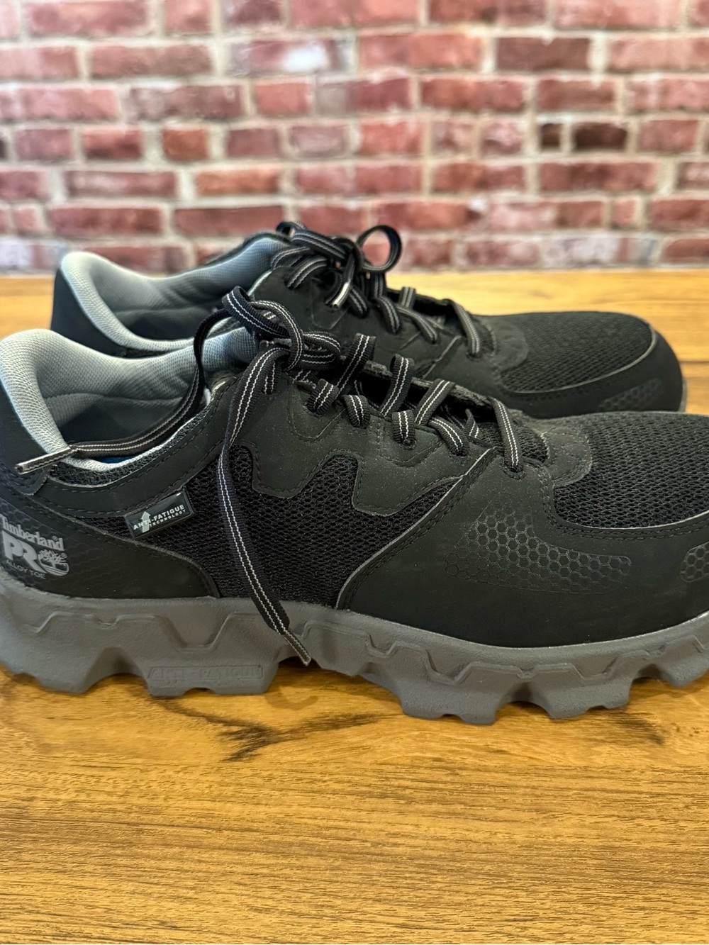 Timberland PRO Black Steel Toe Work Shoes